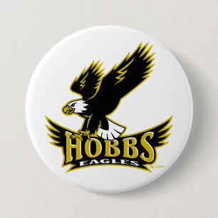 Macaron Rond 7,6 Cm Bouton Hobbs Eagles