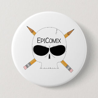 Macaron Rond 7,6 Cm Bouton injustifié d'EpiComix