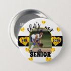 Bouton Jour de jeu Joueur principal de softball de