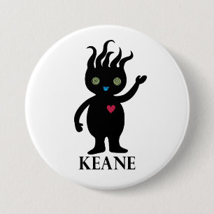 Macaron Rond 7,6 Cm Bouton KEANE SOWK