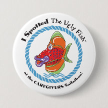 Bouton laid de poissons