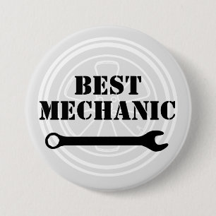 Macaron Rond 7,6 Cm Bouton mécanique