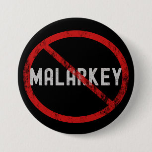 Macaron Rond 7,6 Cm Bouton No Malarkey