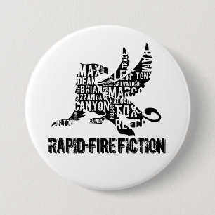 Macaron Rond 7,6 Cm Bouton noir du bouton Griffin RFF