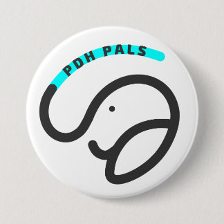 Macaron Rond 7,6 Cm Bouton PDH Pals