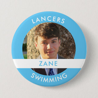 Macaron Rond 7,6 Cm Bouton photo Sport