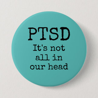 Macaron Rond 7,6 Cm Bouton PTSD