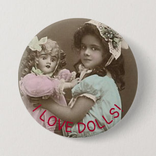 Macaron Rond 7,6 Cm Bouton rond, Bouton 3 pouces