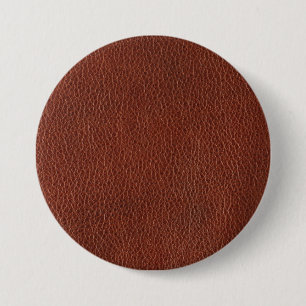 Macaron Rond 7,6 Cm Bouton rond cuir