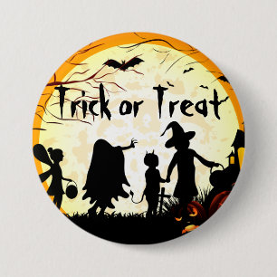Macaron Rond 7,6 Cm Bouton rond de 2¼ pouces pour l'Halloween