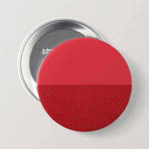 Macaron Rond 7,6 Cm Bouton rouge Tomate de fond - Personnalisable