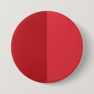 Macaron Rond 7,6 Cm Bouton rouge tomate texture fractionnée - personna