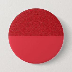 Macaron Rond 7,6 Cm Bouton rouge tomate texturé - personnalisable