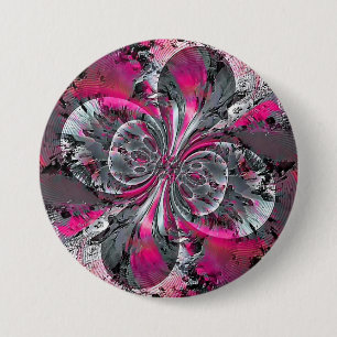 Macaron Rond 7,6 Cm Bouton Signaux mixtes