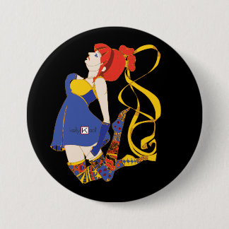 Macaron Rond 7,6 Cm Bouton skydancer