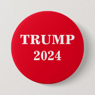 Macaron Rond 7,6 Cm Bouton Trump 2024