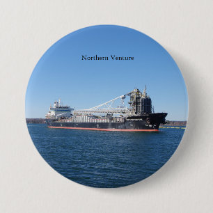 Macaron Rond 7,6 Cm Bouton Venture Nord