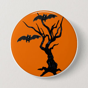 Macaron Rond 7,6 Cm Boutons à dos de pinceau d'Halloween Pins à dos