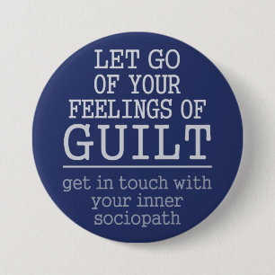 Macaron Rond 7,6 Cm Boutons d'auto-connaissance amusants