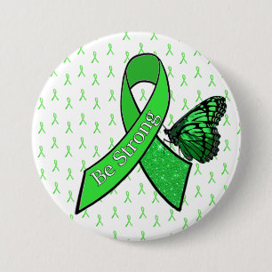 Macaron Rond 7,6 Cm Boutons de sensibilisation à la maladie de Lyme "S