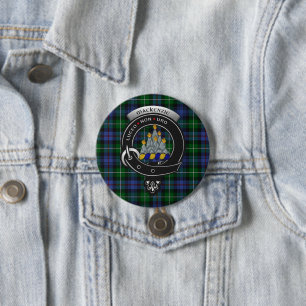 Macaron Rond 7,6 Cm Boutons d'insigne de clan MacKenzie