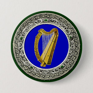 Macaron Rond 7,6 Cm Bras de l'Irlande