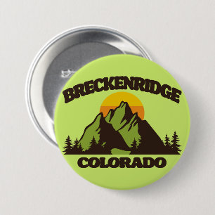 Macaron Rond 7,6 Cm Breckenridge, Colorado