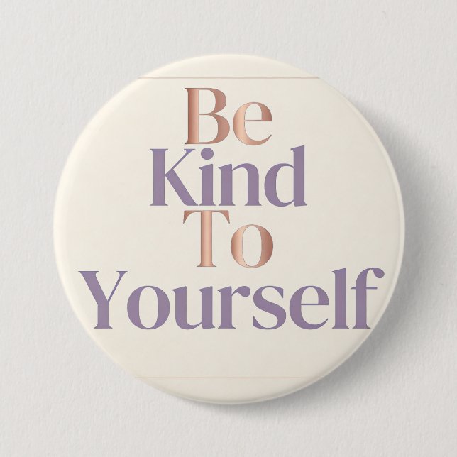 Macaron Rond 7,6 Cm Button (Devant)