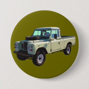 Macaron Rond 7,6 Cm Camion de ramassage de 1971