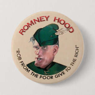 Macaron Rond 7,6 Cm Capot 2012 de Mitt Romney