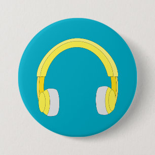 Macaron Rond 7,6 Cm Casques audio
