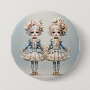 Macaron Rond 7,6 Cm Casse-Noisette Mode-Rosebuds Ballet
