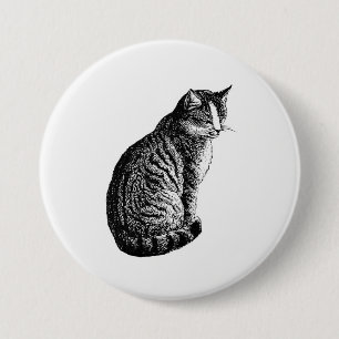 Macaron Rond 7,6 Cm Cat