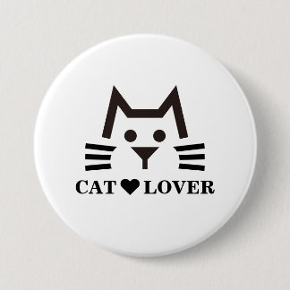 Macaron Rond 7,6 Cm Cat-Face 缶バッジ