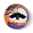 Chauve-souris d'Halloween dans l'arbre