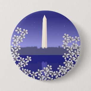 Macaron Rond 7,6 Cm Cherry Blossoms à Washington DC