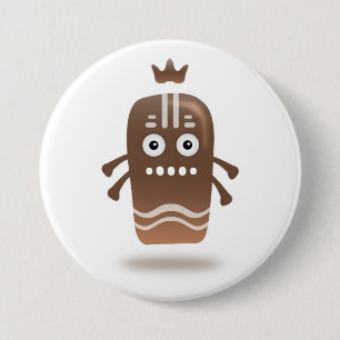 Macaron Rond 7,6 Cm ChocoChobo-Bouton