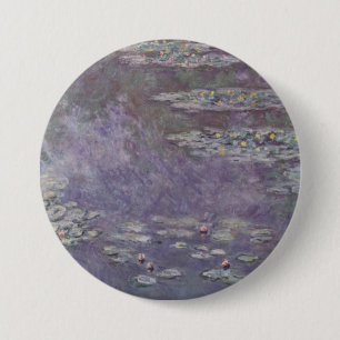 Macaron Rond 7,6 Cm Claude Monet - Nymphéas