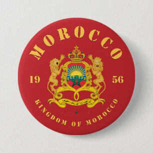Macaron Rond 7,6 Cm Coat d'Arms