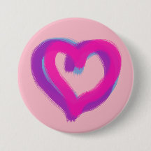 Coeurs tracés sur une couleur rose personnalisée