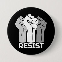 Conception de protestation de poings levés résista