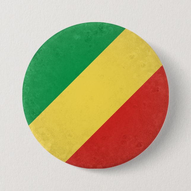 Macaron Rond 7,6 Cm Congo (Devant)