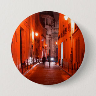 Macaron Rond 7,6 Cm Cool, urbain, moderne photo de la vie parisienne