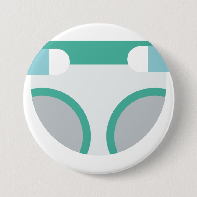 Macaron Rond 7,6 Cm couche (Devant)