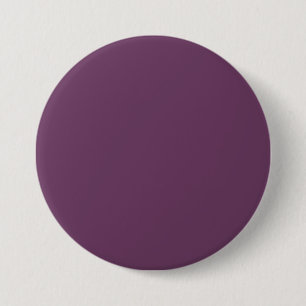 Macaron Rond 7,6 Cm Couleur de couleur pourpre foncé Customisée Mod