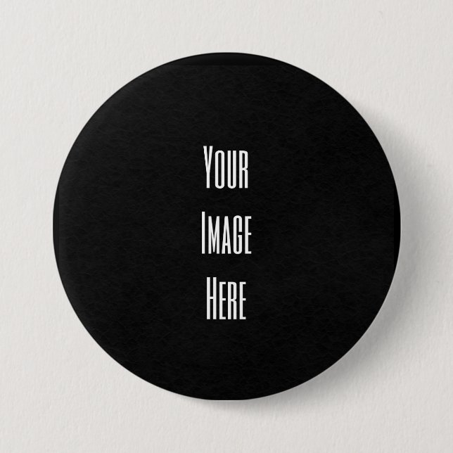 Macaron Rond 7,6 Cm Créez votre propre bouton personnalisé (Devant)