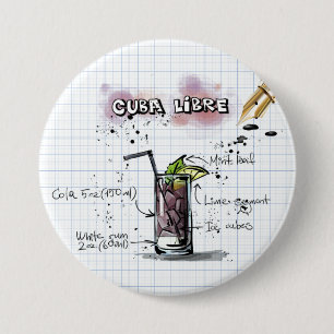 Macaron Rond 7,6 Cm Cuba Libre