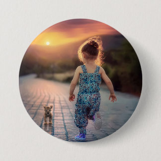 Macaron Rond 7,6 Cm Custom Personalized Photo 