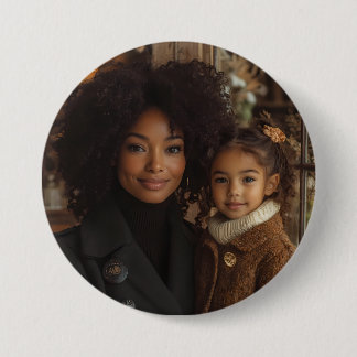 Macaron Rond 7,6 Cm Custom photo big button
