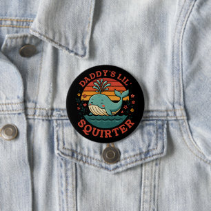 Macaron Rond 7,6 Cm Daddy Little Whale